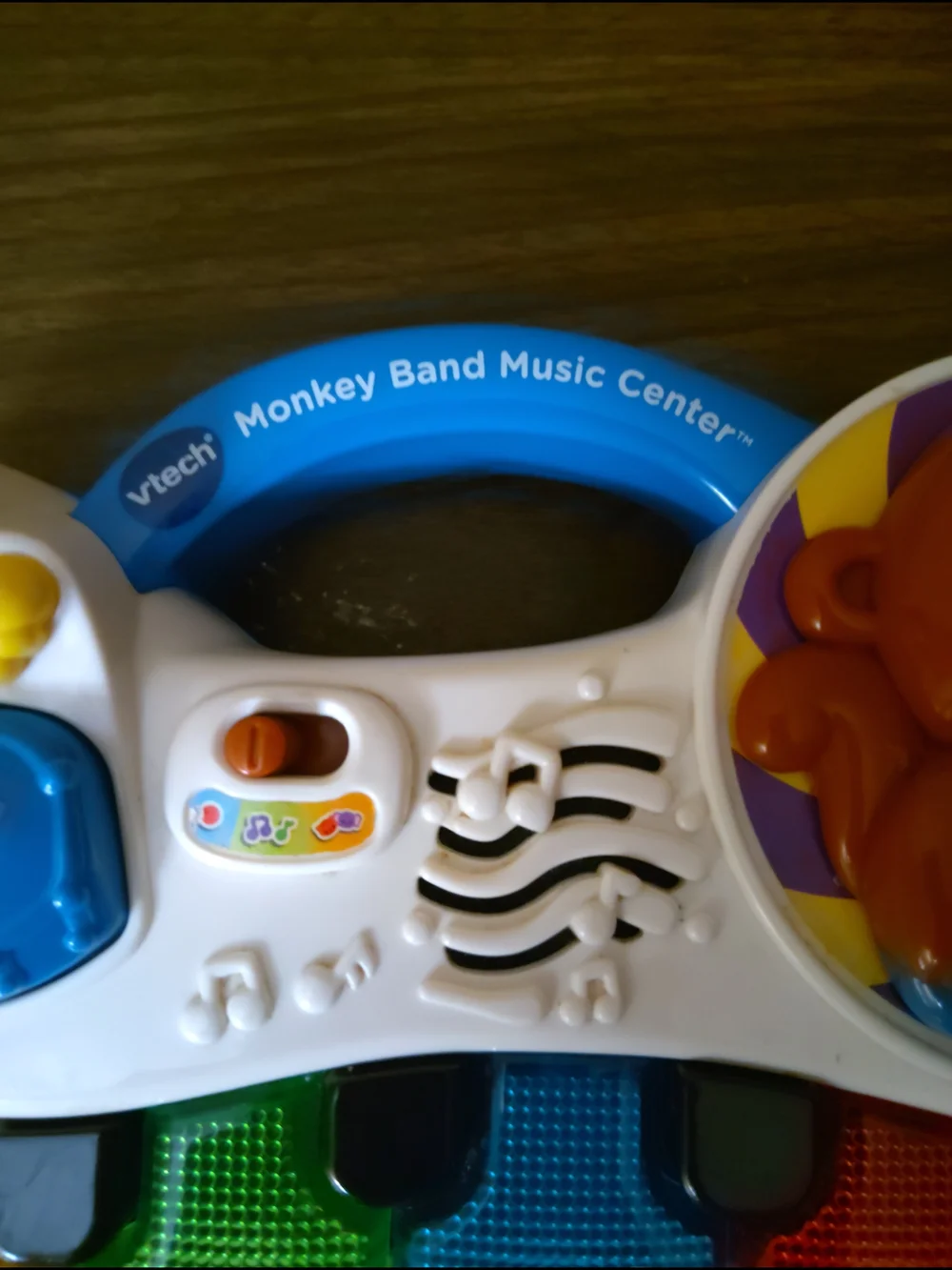 VTEC - Monkey Band Music Center - Multi-Color Kids Piano Toy